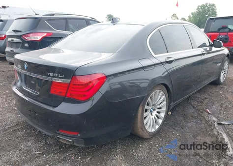 2012 BMW 750Li xDrive из США, поврежденный, VIN WBAKC8C59CC436545